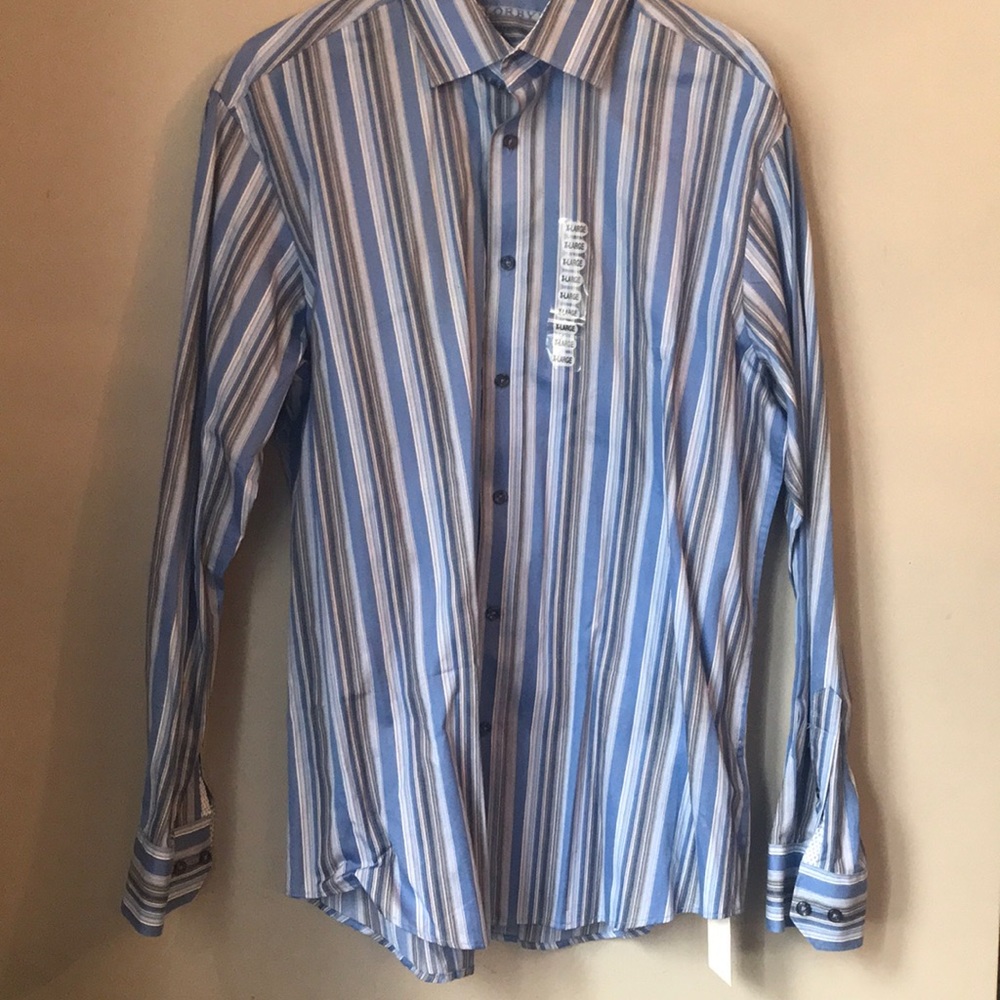 Tailorbyrd Men’s button down dress shirt.